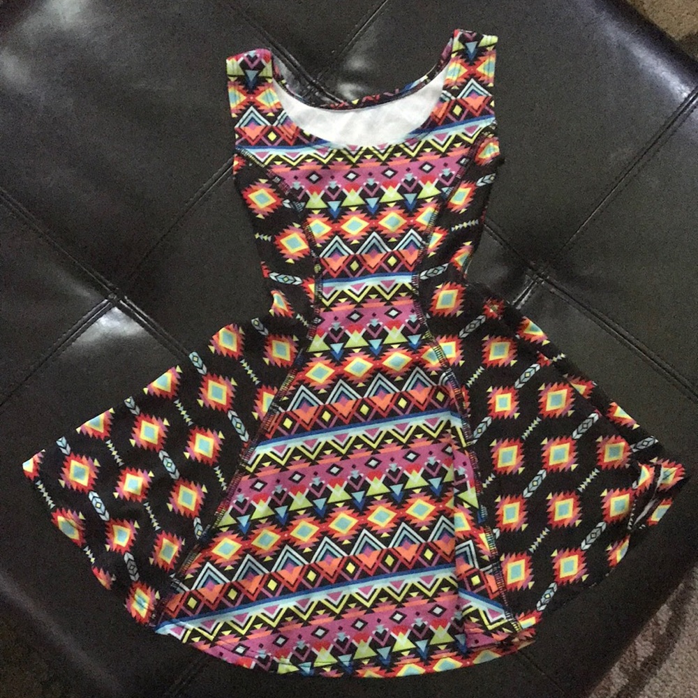 Multicolored dress for kids